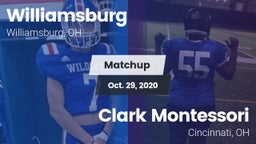 Matchup: Williamsburg vs. Clark Montessori  2020