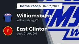 Recap: Williamsburg  vs. East Clinton  2022