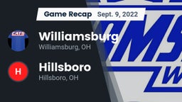 Recap: Williamsburg  vs. Hillsboro 2022