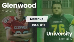 Matchup: Glenwood vs. University  2018