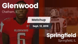Matchup: Glenwood vs. Springfield  2019