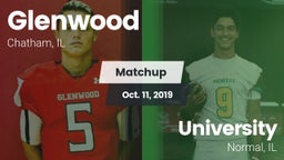 Matchup: Glenwood vs. University  2019