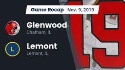 Recap: Glenwood  vs. Lemont  2019