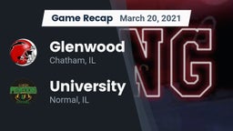 Recap: Glenwood  vs. University  2021