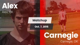 Matchup: Alex vs. Carnegie  2016
