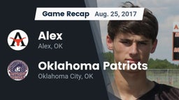 Recap: Alex  vs. Oklahoma Patriots 2017