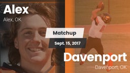 Matchup: Alex vs. Davenport  2017