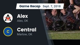 Recap: Alex  vs. Central  2018