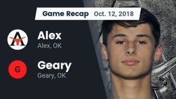 Recap: Alex  vs. Geary  2018