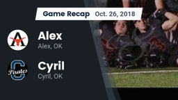 Recap: Alex  vs. Cyril  2018