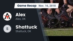 Recap: Alex  vs. Shattuck  2018