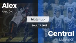 Matchup: Alex vs. Central  2019