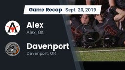 Recap: Alex  vs. Davenport  2019