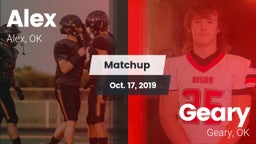 Matchup: Alex vs. Geary  2019