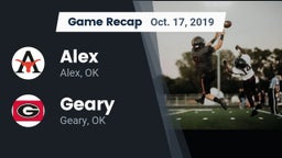 Recap: Alex  vs. Geary  2019