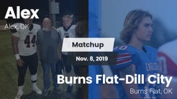 Matchup: Alex vs. Burns Flat-Dill City  2019