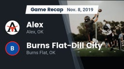 Recap: Alex  vs. Burns Flat-Dill City  2019