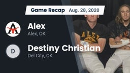 Recap: Alex  vs. Destiny Christian  2020