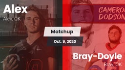 Matchup: Alex vs. Bray-Doyle  2020