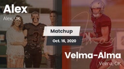 Matchup: Alex vs. Velma-Alma  2020