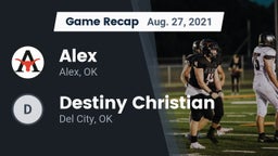 Recap: Alex  vs. Destiny Christian  2021