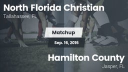 Matchup: North Florida Christ vs. Hamilton County  2016