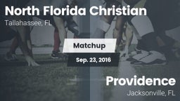Matchup: North Florida Christ vs. Providence  2016