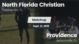 Matchup: North Florida Christ vs. Providence  2018
