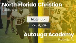 Matchup: North Florida Christ vs. Autauga Academy  2019