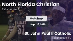 Matchup: North Florida Christ vs. St. John Paul II Catholic  2020