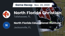 Recap: North Florida Christian  vs. North Florida Educational Institute  2020