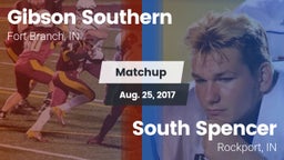 Matchup: Gibson Southern vs. South Spencer  2017