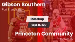 Matchup: Gibson Southern vs. Princeton Community  2017