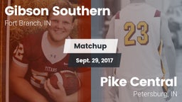 Matchup: Gibson Southern vs. Pike Central  2017