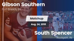 Matchup: Gibson Southern vs. South Spencer  2018