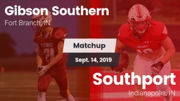 Matchup: Gibson Southern vs. Southport  2019