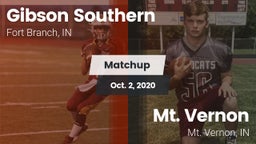Matchup: Gibson Southern vs. Mt. Vernon  2020