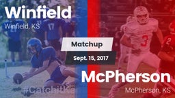 Matchup: Winfield  vs. McPherson  2017