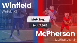 Matchup: Winfield  vs. McPherson  2018