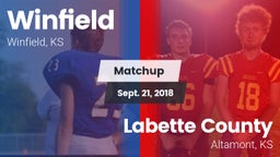 Matchup: Winfield  vs. Labette County  2018