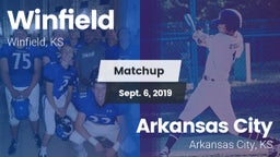 Matchup: Winfield  vs. Arkansas City  2019