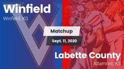 Matchup: Winfield  vs. Labette County  2020