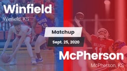Matchup: Winfield  vs. McPherson  2020