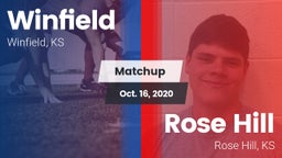 Matchup: Winfield  vs. Rose Hill  2020