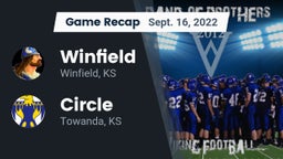 Recap: Winfield  vs. Circle  2022