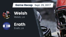 Recap: Welsh  vs. Erath  2017