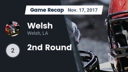 Recap: Welsh  vs. 2nd Round 2017