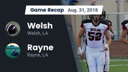 Recap: Welsh  vs. Rayne  2018