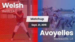 Matchup: Welsh vs. Avoyelles  2018