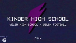 Welsh football highlights Kinder High School